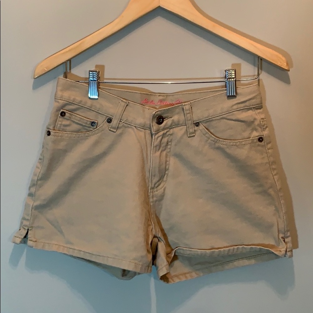 Austin Clothing Store Khaki Denim Shorts